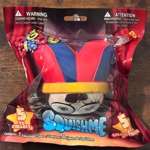 2024 The Amazing Digital Circus Squishme Pomni 4-Inch Squishy Toy BRAND NEW!